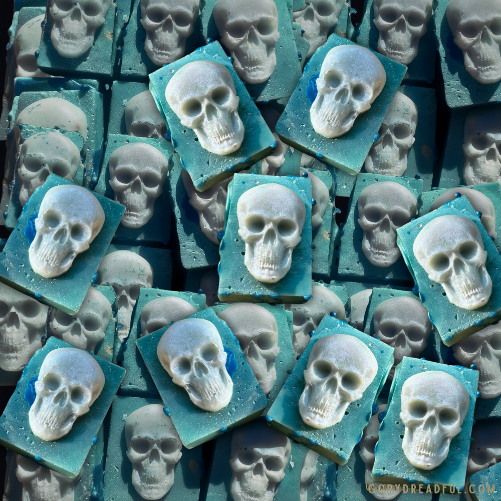Skeleton Tears Wax Melt Chunkies: Pumpkin Pear Cassia Bourbon Scent